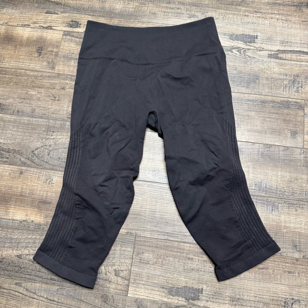 Lululemon In The Zone Black Tight Leggings